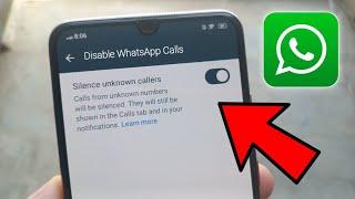 Disable WhatsApp Calls | How To Disable WhatsApp call on Android Full Guide