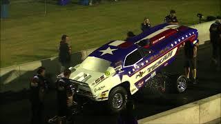 Funny Car Chaos! John Hale's 600 Foot Burnout! 3.77 @ 194!