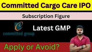 Committed Cargo Care IPO | Final Decision Apply or Avoid | Latest GMP | Subscription Figure |SME IPO