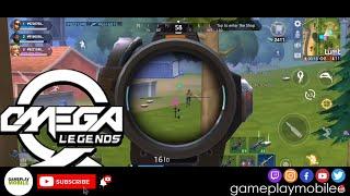 Omega Legends GAMEPLAY (Android/IOS Battle Royale)
