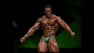 J.J. Marsh posing at the 1990 IronMan Pro Invitational