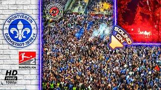  SV Darmstadt 98 Fans Crazy Celebrate Promotion to Bundesliga • SV Darmstadt vs 1FC Magdeburg 1-0