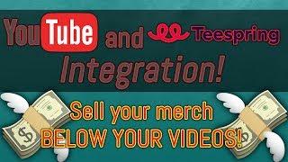 How YouTube and Teespring Integration is now CHANGING THE GAME for Fan Merchandise!