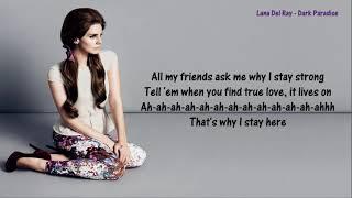 Lana Del Rey   Dark Paradise   Lyrics