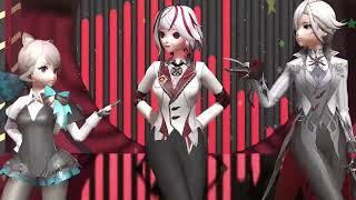 [MMD] Perfume - Hurly Burly | Fatui tyan, Arlecchino, Lynette