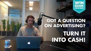 Ask us your toughest marketing question and you could turn it into $50k (AUD) for your business.