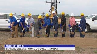 Consumers Energy breaks ground on solar energy project in Muskegon County