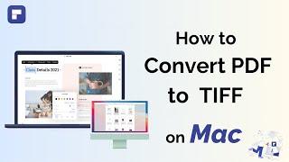 How to Convert PDF to TIFF on Mac | Wondershare PDFelement 8