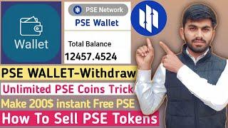 PSE Network WALLET Kese Banaye| PSE Mining Withdrawal PSE KYC Verification | How To Sell PSE Token