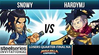 Snowy vs HardyMJ - Losers Quarter-Final - SteelSeries Invitational 2022 - NA 1v1