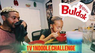 Tall Yoda & Nori 1v1 Buldak Spicy Noodle Challenge ‼️