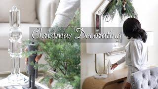 Christmas Vlog | Decorate With Me | Living & Dining Room Christmas Decorating | Christmas Donations