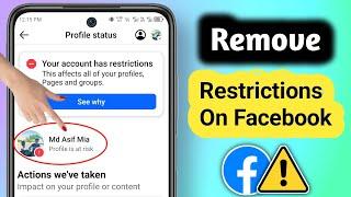 How to Remove Account Restriction on Facebook (New Method 2025)