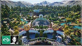 The ULTIMATE Modern Architecture Zoo Tour: Shimao InterContinental Wonderland in Planet Zoo