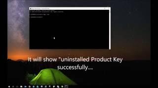 How to remove or deactivate Windows 10 product key