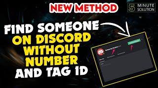 How to Find Someone on Discord Without Number and Tag ID 2024