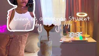 A day in my life as a student in Nigeria | Aesthetic and chill vlog