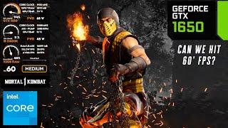 Mortal Kombat 1 on GTX 1650 - Can We Hit 60fps?