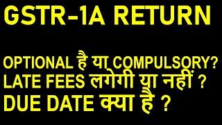 GST ACCOUNTANTS KE LIYE NEW RETURN | OPTIONAL? LATE FEES लगेगी या नहीं ?DUE DATE क्या है ?