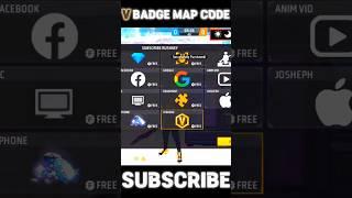 v badge craftland map code free fire | free fire new map code #freefire #shorts #viral #shortsfeed