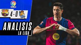 BARCELONA vs REAL SOCIEDAD 4-0 |  CULES DE NUEVO LIDERES DE LA LIGA | ANALISIS