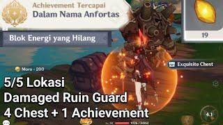 5/5 Lokasi Damaged Ruin Guard | Tempat untuk Menyimpan Blok Energi Yang Hilang | Genshin Impact 3.0