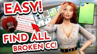 The BEST & QUICKEST way to FIND & FIX broken CC in Sims 4!