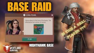 Raiding (real player / not) NightHawk Base in Westland Survival to Collect Gun Power and Sulpher