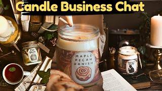 Late Night Candle Pouring & Business Mindset Chat - Candle Makers Vlog