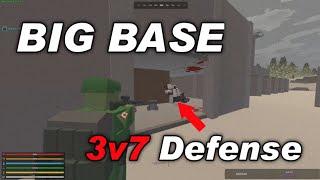 Unturned Base Defense Against 7 Players