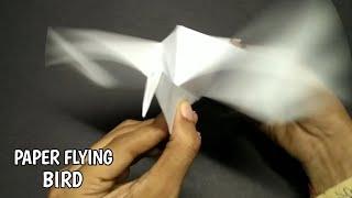 Flying Paper Bird : How to Make Paper Birds that Fly | Paper Craft Ideas | Origami Bird, Paper Bird