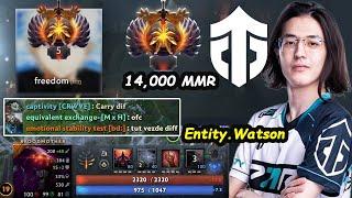 This is How 14K MMR Carry Plays Broodmother 7.36c Entity.Watson Dota