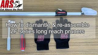 How to repair ARS long reach pruners - ZF series -