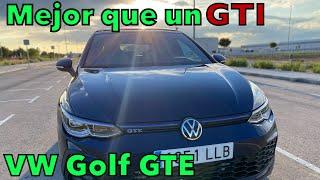 Volkswagen Golf GTE 2021 híbrido enchufable MEJOR QUE UN GTI Revisión y prueba de aceleración MOTORK