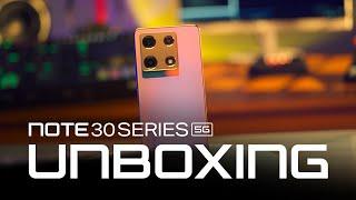 Unboxing the Infinix NOTE 30 Series