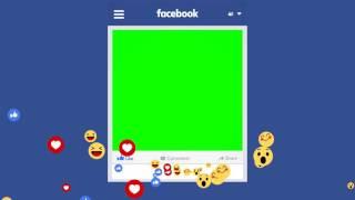 Facebook Photo Frame - Green Screen HD