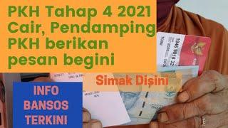 PKH Tahap 4 tahun 2021 Cair, Pendamping PKH Berikan Pesan Kepada Penerima Manfaat PKH