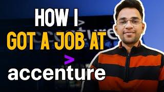 How I Got A Job At Accenture | How To Get Placed At Accenture | Coding Ninjas