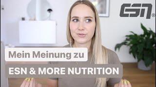 ESN & MORE NUTRITION I Mein ehrliches Feedback - Marie Inspire