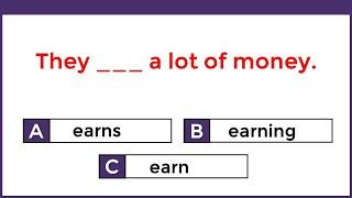 English Grammar Test ️ | If you pass this test, your English is Fantastic! #challenge 4