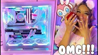 RGB CUSTOM PC UNBOXING! [Sylveon Themed Kawaii PC]