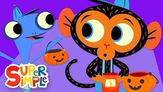 A Mr. Monkey Halloween | Mr. Monkey, Monkey Mechanic | Halloween Cartoon