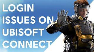 Issues Logging into Ubisoft Connect for PC