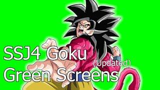 SSJ4 Goku Updated Green Screens