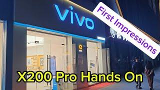 Vivo X200 Pro First Short Hands on + Impressions in China