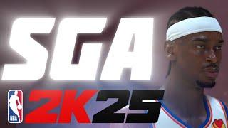 NBA 2K25 Shai Gilgeous-Alexander Jumpshot Fix 