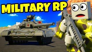 Trying to Survive the BEST Military Lego RP in Brick Rigs Online Servers!