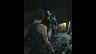 Jill Dodges in Resident Evil Remake (re3) | Jill vs Nemesis | #shorts