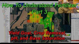 How To Understand Fertilizer, Part 3: Yield Goal, Crop Removal, pH, and Base Saturation