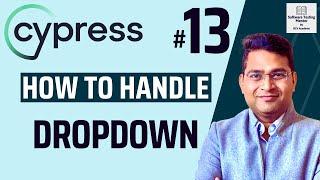 Cypress Tutorial #13 - how to handle Dropdown in Cypress